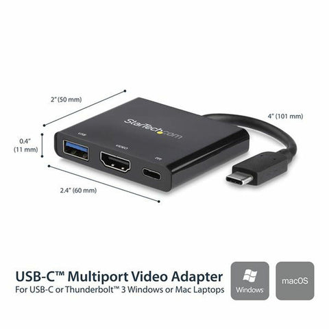 Dockstation Startech CDP2HDUACP           Black Dockstation Startech CDP2HDUACP           Black