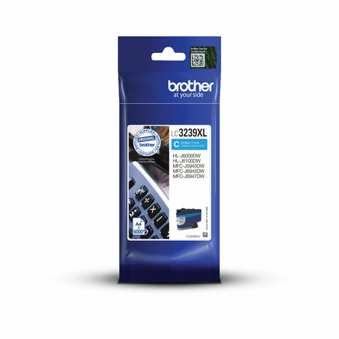 Original Ink Cartridge Brother LC-3239XLC Blue Cyan Original Ink Cartridge Brother LC-3239XLC Blue Cyan