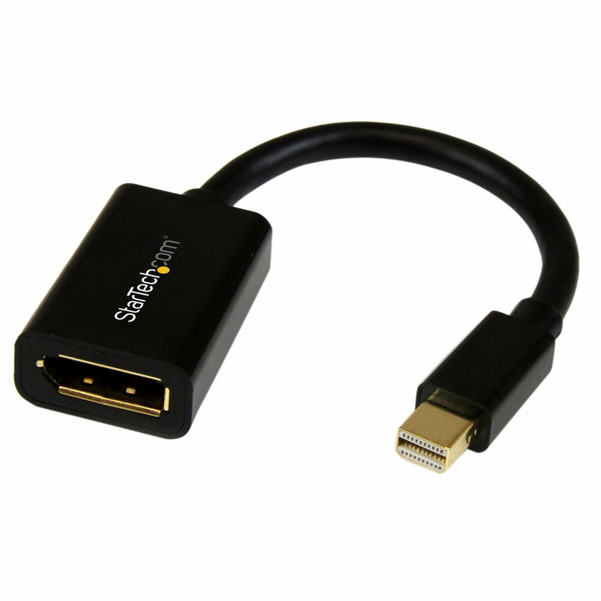 Mini DisplayPort to DisplayPort Adapter Startech MDP2DPMF6IN          Black Mini DisplayPort to DisplayPort Adapter Startech MDP2DPMF6IN          Black