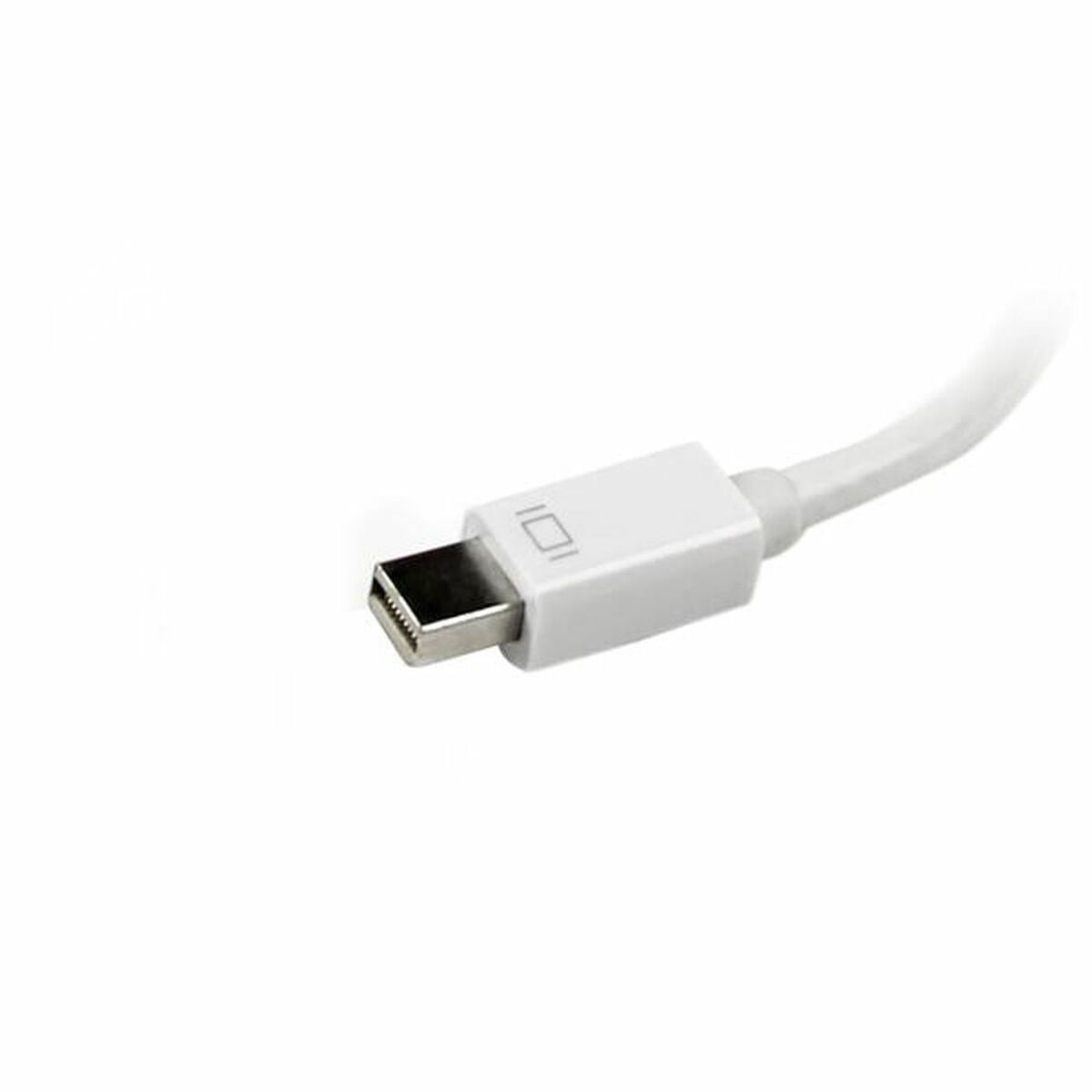 Mini DisplayPort to VGA/DVI/HDMI adapter Startech MDP2VGDVHDW White Black Mini DisplayPort to VGA/DVI/HDMI adapter Startech MDP2VGDVHDW White Black