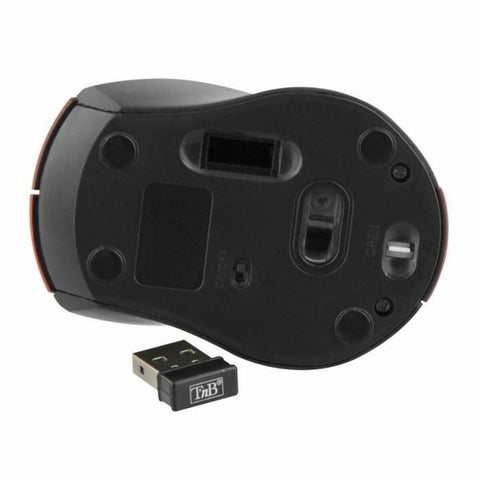 Mouse T'NB MM240RD Black Red Black/Red 1000 dpi Mouse T'NB MM240RD Black Red Black/Red 1000 dpi