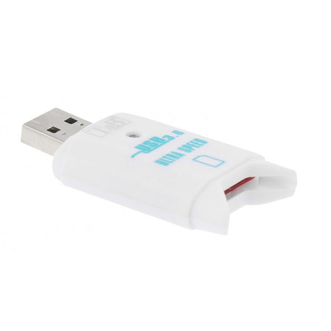 External Card Reader T'NB Mini USB 3.0 White External Card Reader T'NB Mini USB 3.0 White