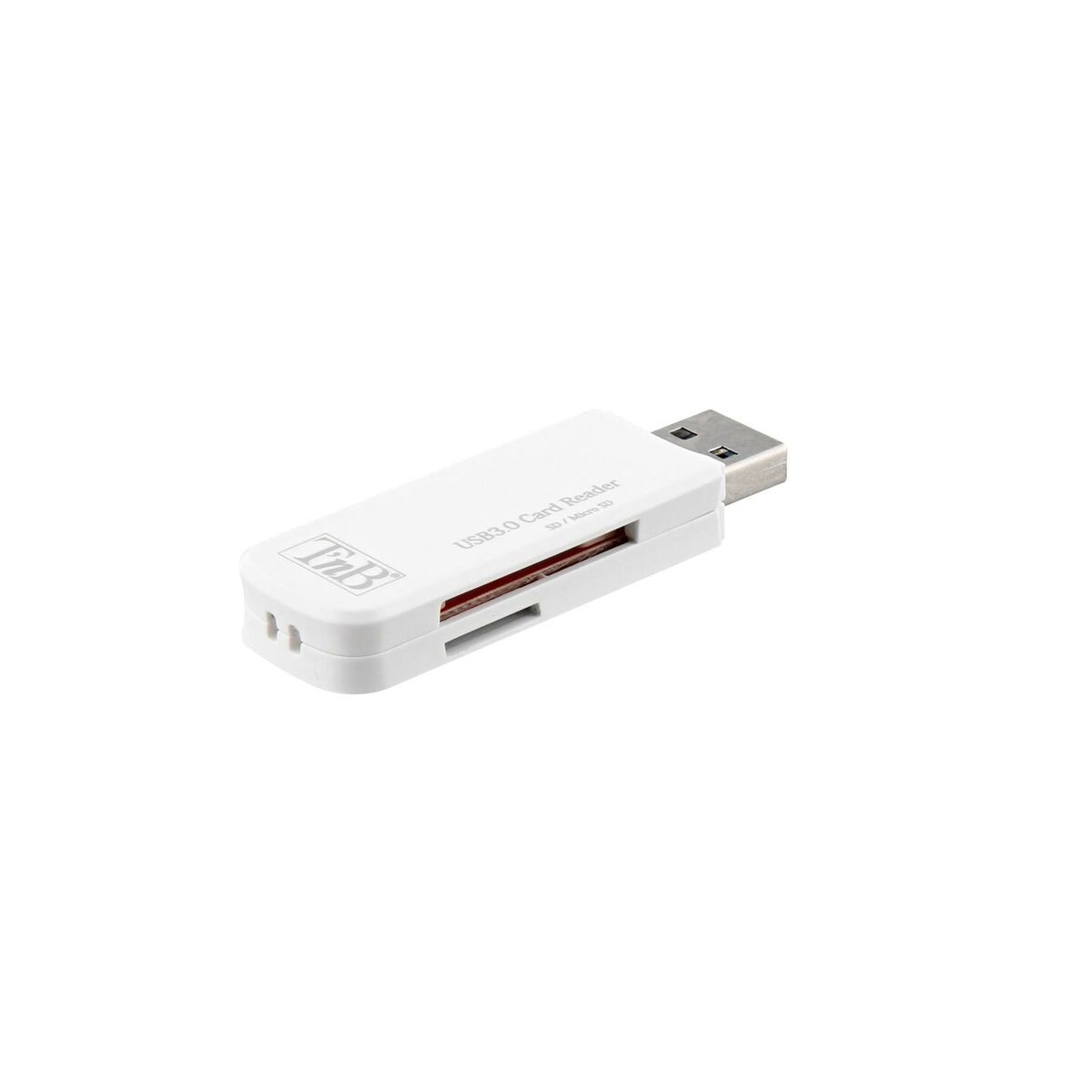 External Card Reader T'NB Mini USB 3.0 White External Card Reader T'NB Mini USB 3.0 White