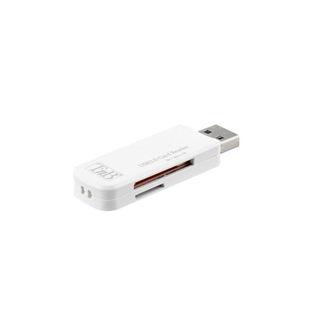 External Card Reader T'NB Mini USB 3.0 White External Card Reader T'NB Mini USB 3.0 White