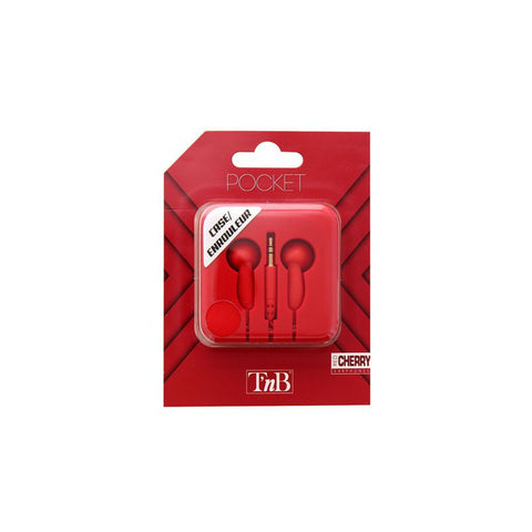 Headphones T'NB POCKET Red Headphones T'NB POCKET Red