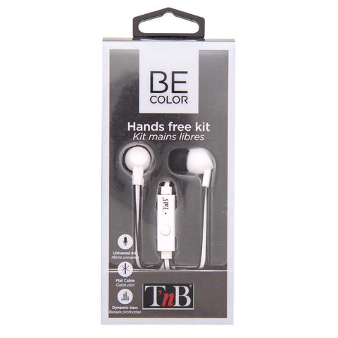 Headphones T'NB BE COLOR White Headphones T'NB BE COLOR White