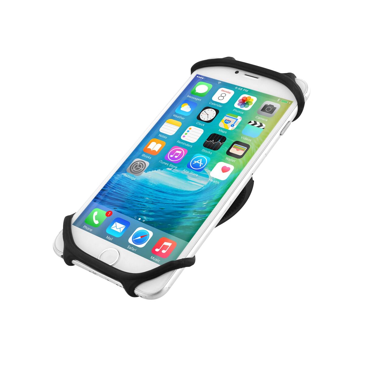 Bike Phone Holder T'NB UMBIKE1 Black Silicone Bike Phone Holder T'NB UMBIKE1 Black Silicone