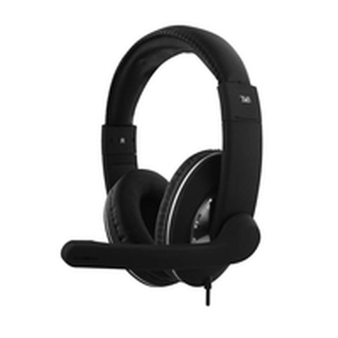 Headphones with Headband T'NB HS-500 Black Headphones with Headband T'NB HS-500 Black
