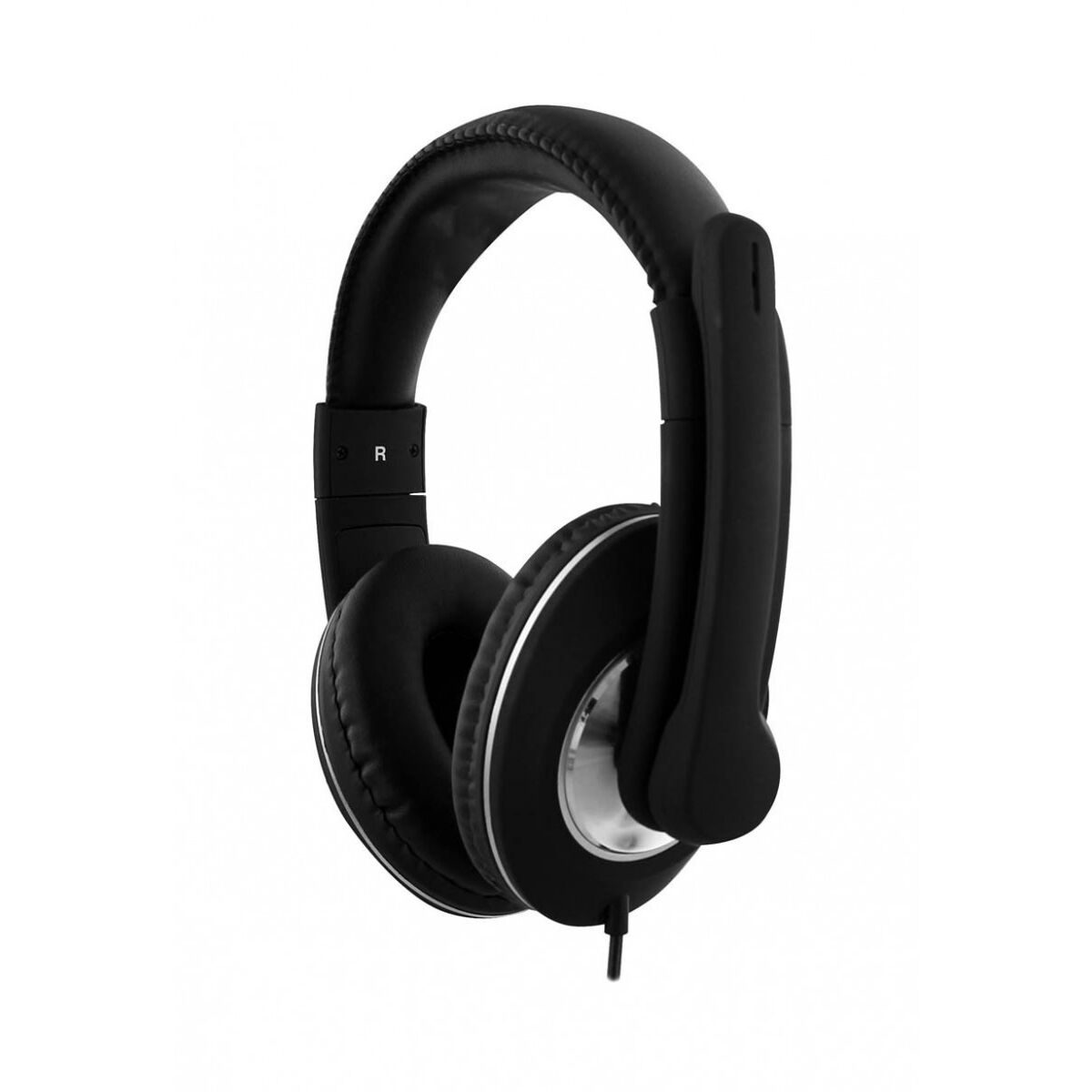 Headphones with Headband T'NB HS-500 Black Headphones with Headband T'NB HS-500 Black