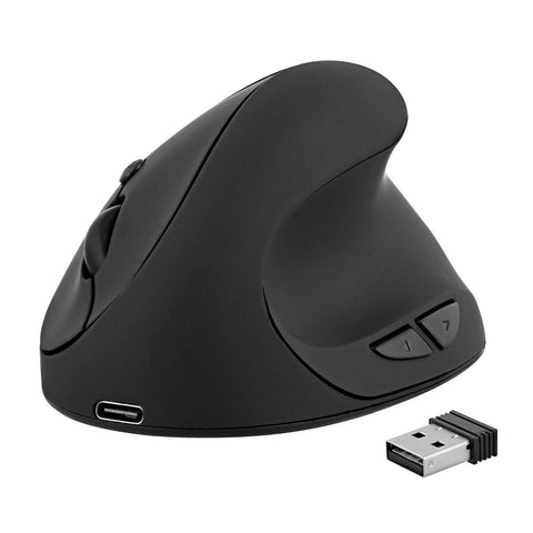 Ergonomic Optical Mouse T'NB Ergo Line Black 1600 dpi Ergonomic Optical Mouse T'NB Ergo Line Black 1600 dpi