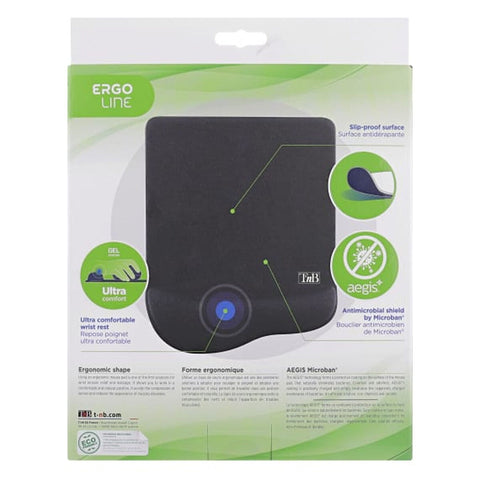 Mouse Mat T'NB ERGO-DESIGN Black Mouse Mat T'NB ERGO-DESIGN Black