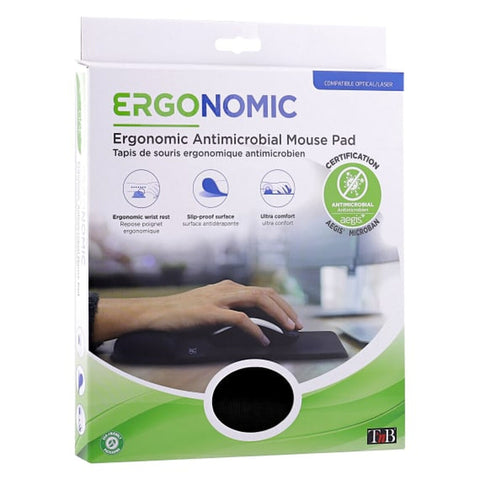 Mouse Mat T'NB ERGO-DESIGN Black Mouse Mat T'NB ERGO-DESIGN Black