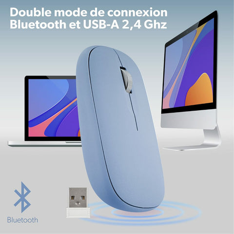 Wireless Mouse T'NB iClick Blue Wireless Mouse T'NB iClick Blue