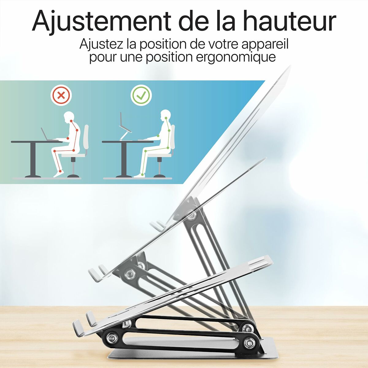 Notebook Stand T'NB Aluminium Notebook Stand T'NB Aluminium