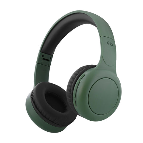Bluetooth Headband Headphones T'NB TONALITY Green/Black Bluetooth Headband Headphones T'NB TONALITY Green/Black