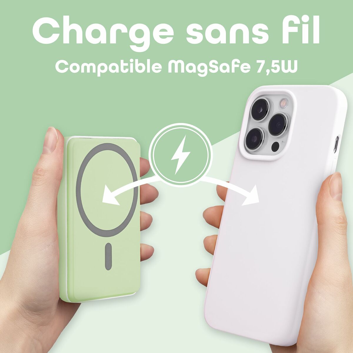 Powerbank T'NB PBUMAG5GR 5000 mAh Green Magsafe Powerbank T'NB PBUMAG5GR 5000 mAh Green Magsafe