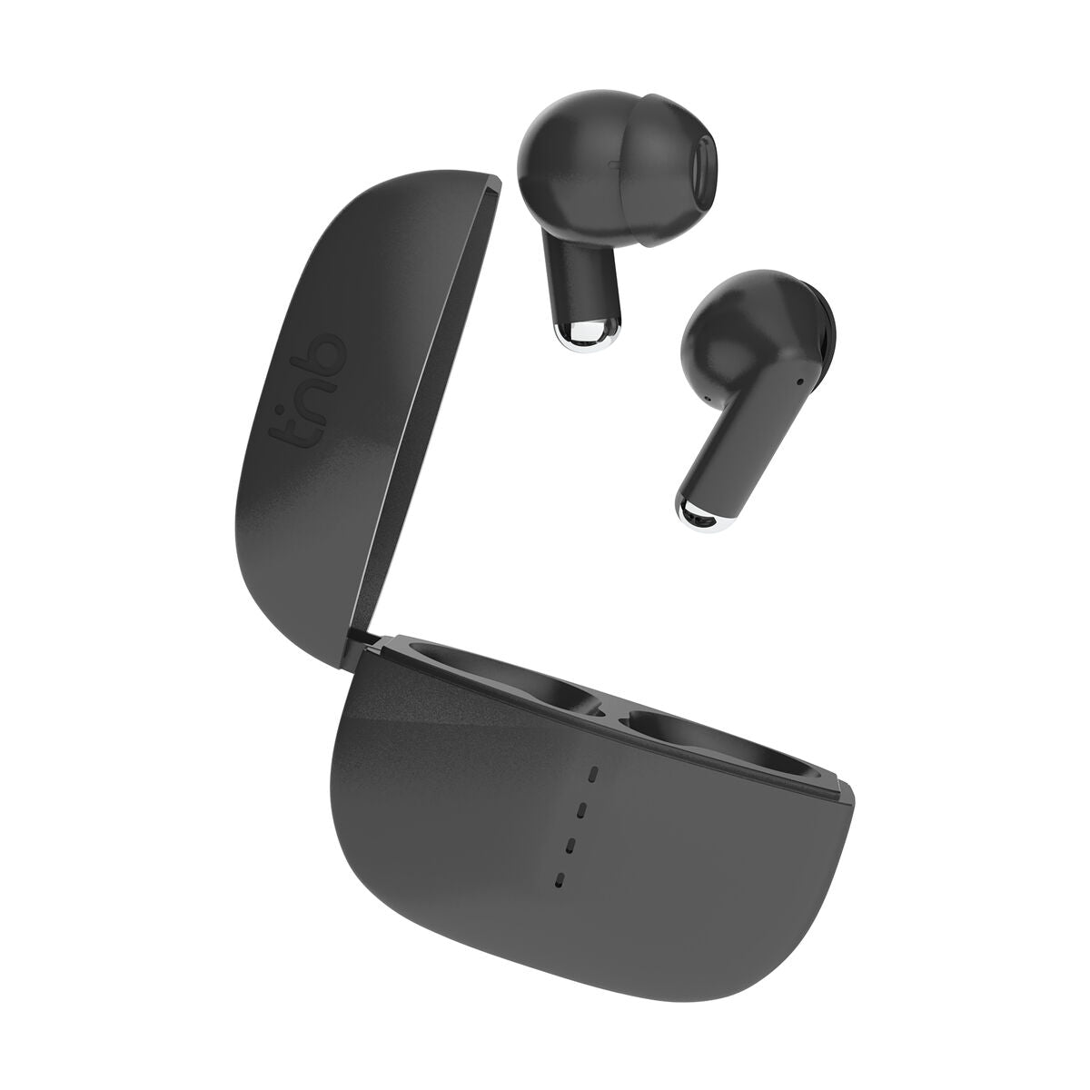 Wireless Earphones with Charging Case T'NB ZIP 2 Black Wireless Earphones with Charging Case T'NB ZIP 2 Black