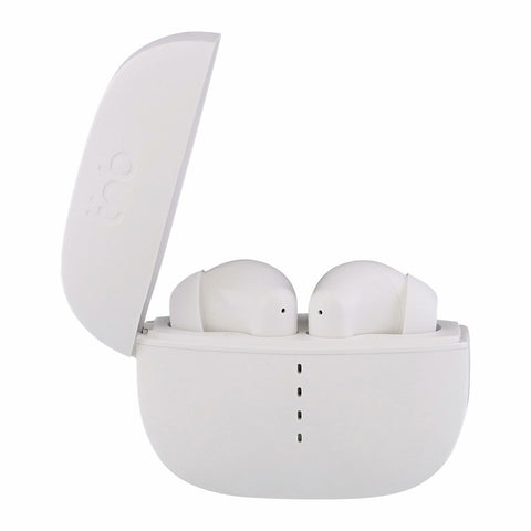 Wireless Earphones with Charging Case T'NB ZIP 2 White Wireless Earphones with Charging Case T'NB ZIP 2 White