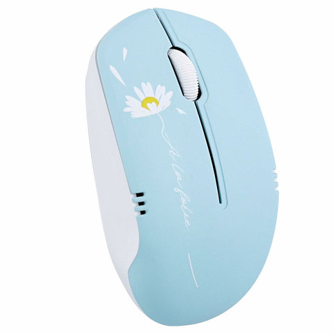 Gaming Mouse and Mat T'NB DAISY Blue Gaming Mouse and Mat T'NB DAISY Blue