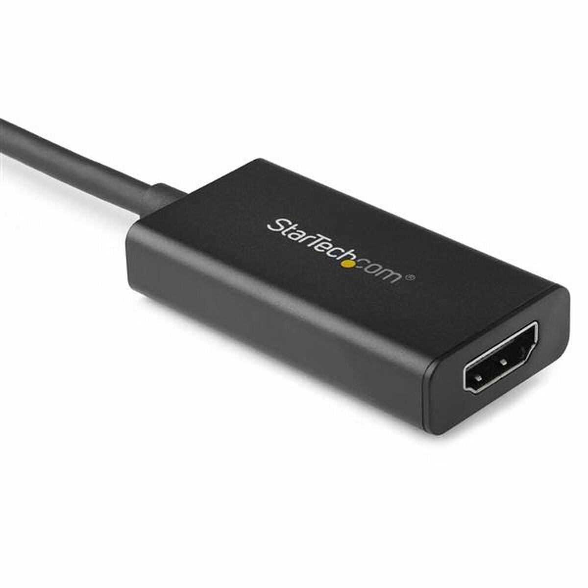 DisplayPort to HDMI Adapter Startech DP2HD4K60H           Black DisplayPort to HDMI Adapter Startech DP2HD4K60H           Black