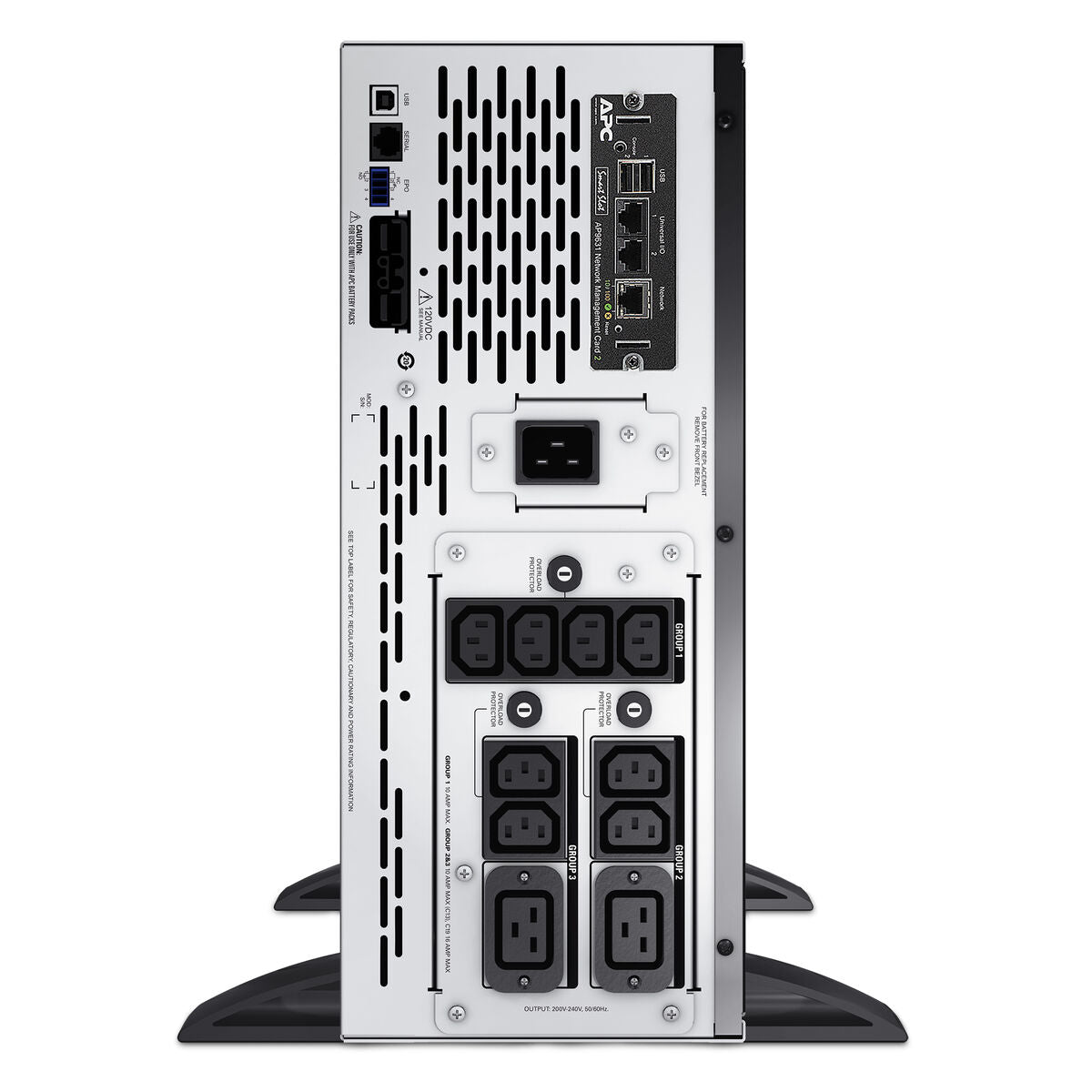 Uninterruptible Power Supply System Interactive UPS APC Smart-UPS X 3000 VA 2700 W Uninterruptible Power Supply System Interactive UPS APC Smart-UPS X 3000 VA 2700 W