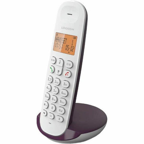Landline Telephone Logicom DECT ILOA 150 SOLO Aubergine Landline Telephone Logicom DECT ILOA 150 SOLO Aubergine