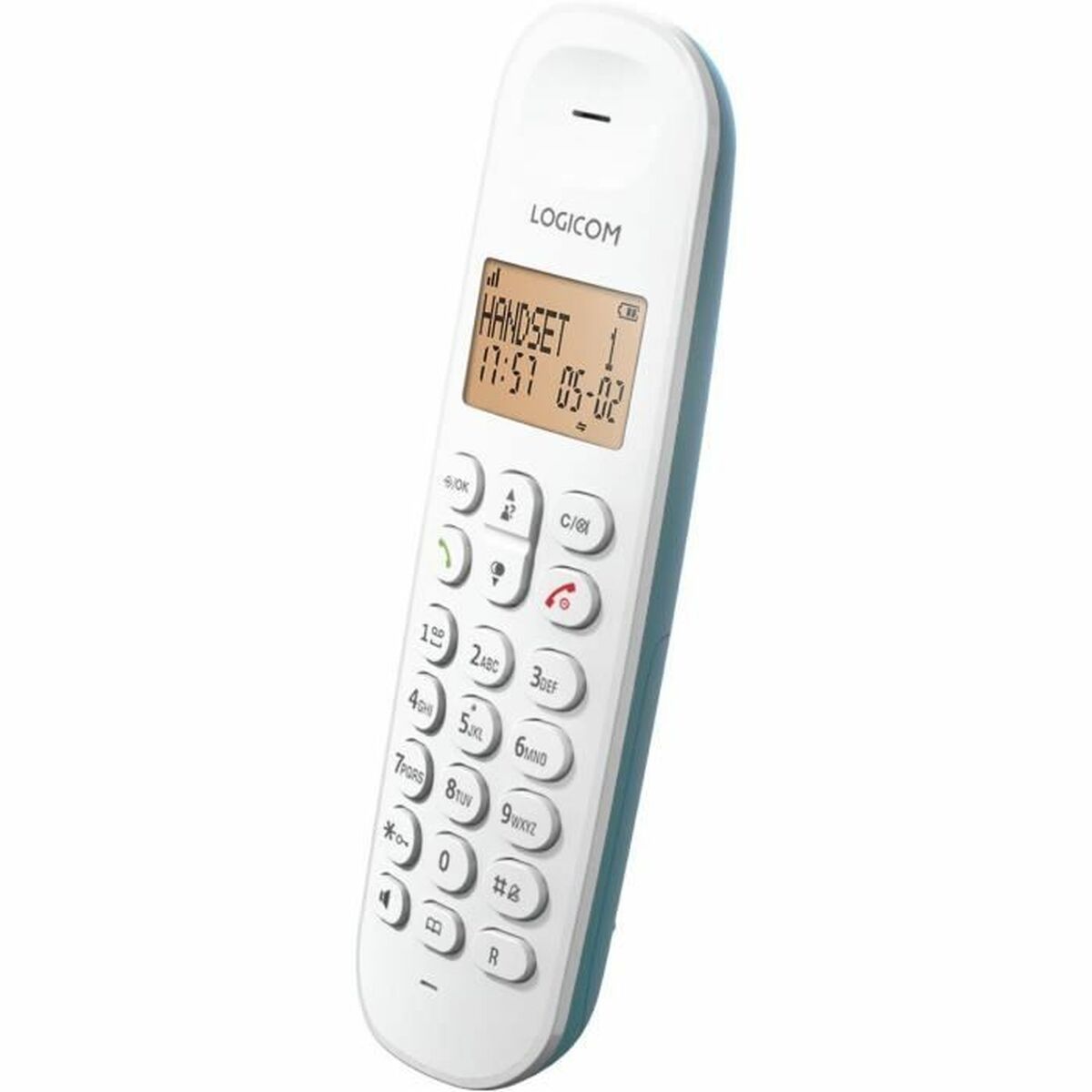 Landline Telephone Logicom DECT ILOA 150 SOLO Turquoise Landline Telephone Logicom DECT ILOA 150 SOLO Turquoise