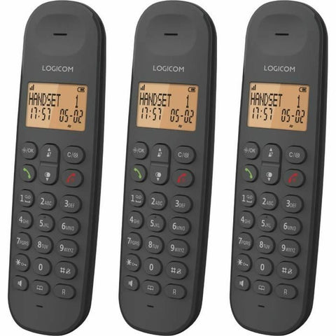 Wireless Phone Logicom ILOA 350 TRIO Black Wireless Phone Logicom ILOA 350 TRIO Black