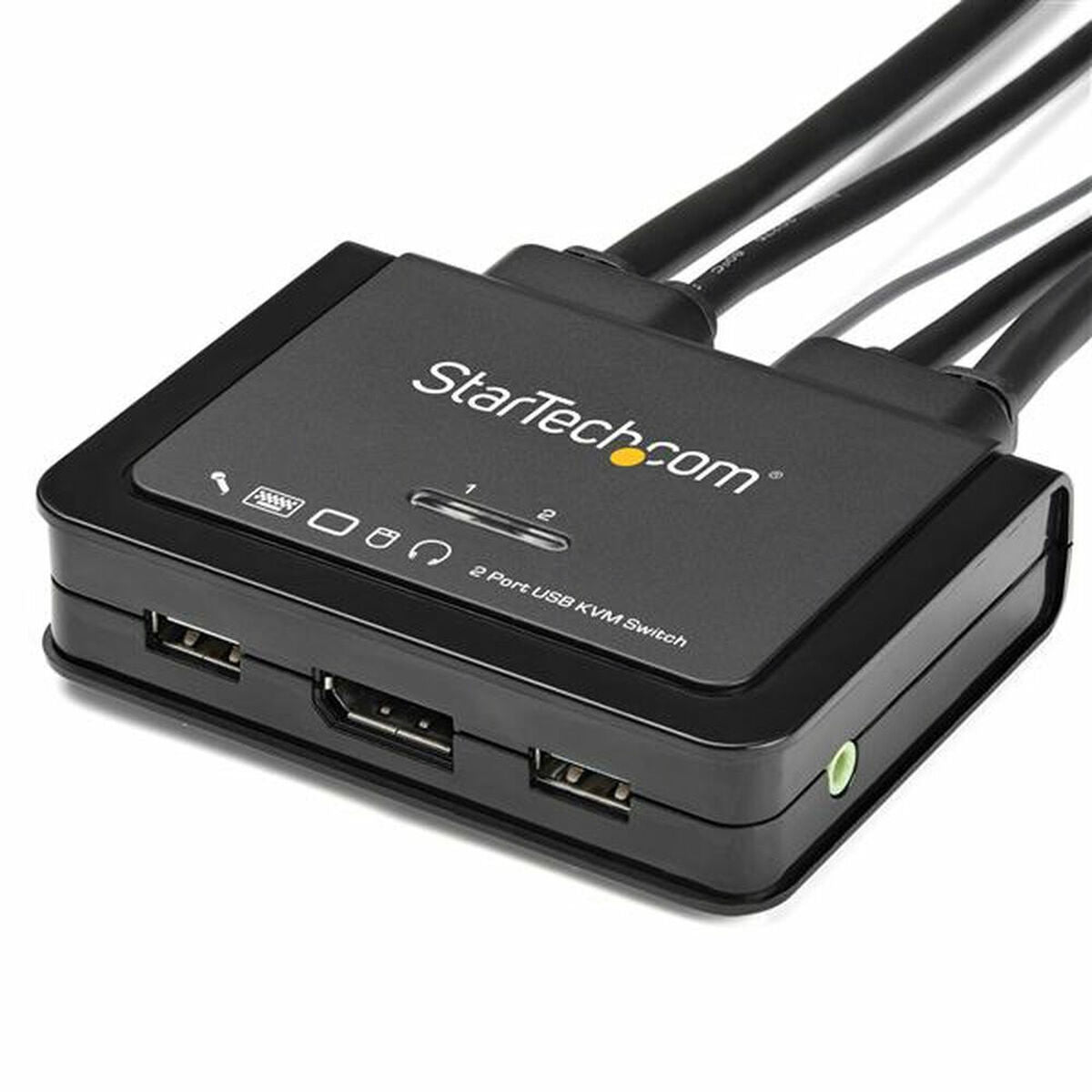 KVM switch Startech SV211DPUA4K 4K Ultra HD USB Displayport 1,2 m KVM switch Startech SV211DPUA4K 4K Ultra HD USB Displayport 1,2 m