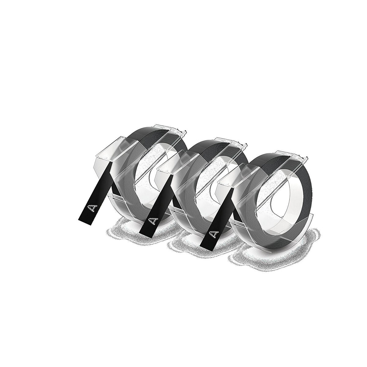 Laminated Tape Dymo S0847730 Black Laminated Tape Dymo S0847730 Black