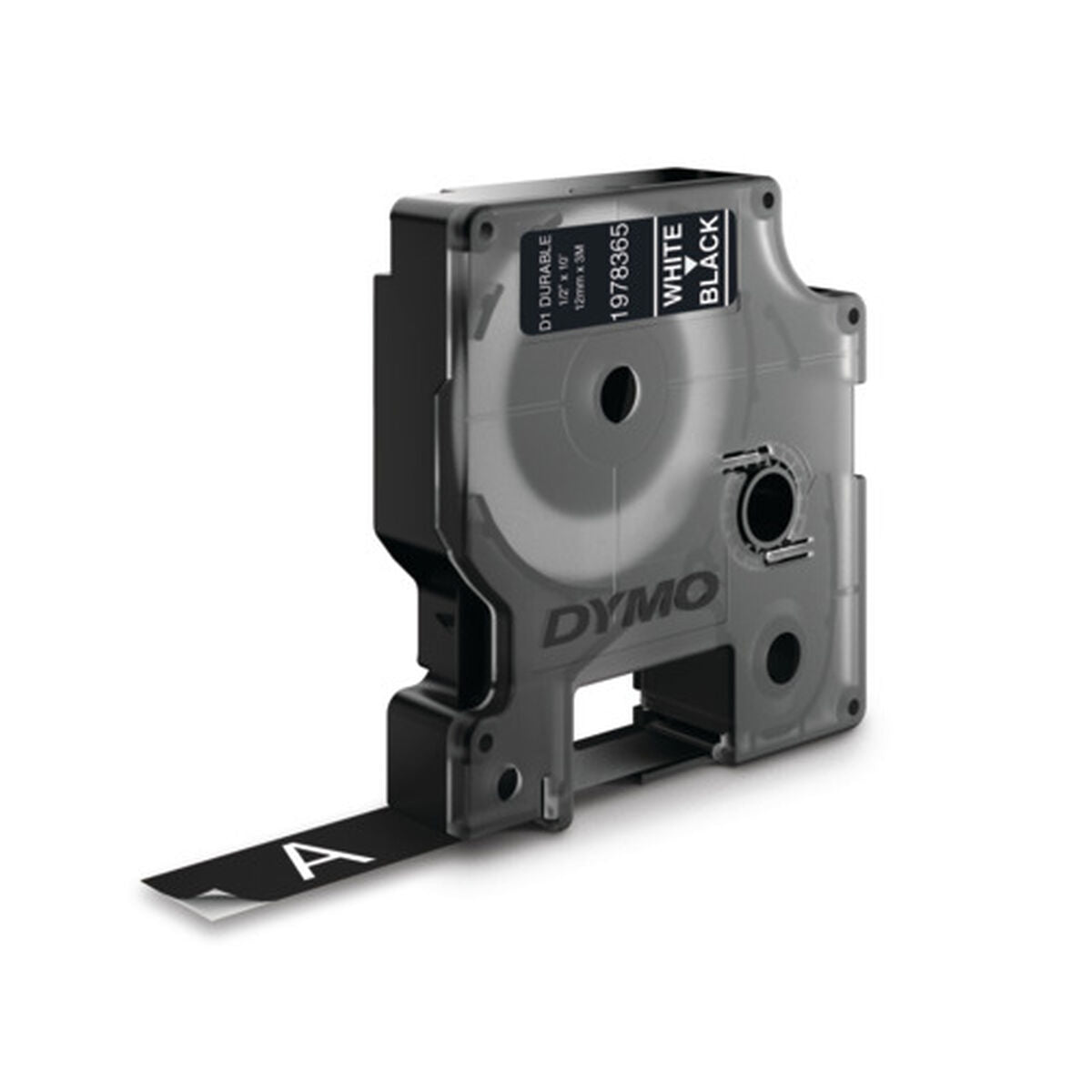 Laminated Tape for Labelling Machines Dymo LM D1 Black White/Black Laminated Tape for Labelling Machines Dymo LM D1 Black White/Black