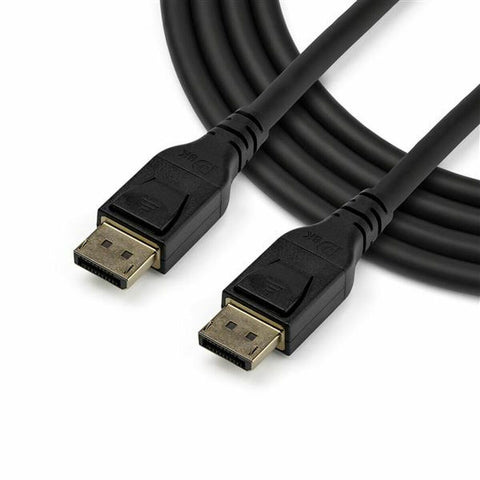 DisplayPort Cable Startech DP14MM5M Black 4K Ultra HD 5 m DisplayPort Cable Startech DP14MM5M Black 4K Ultra HD 5 m