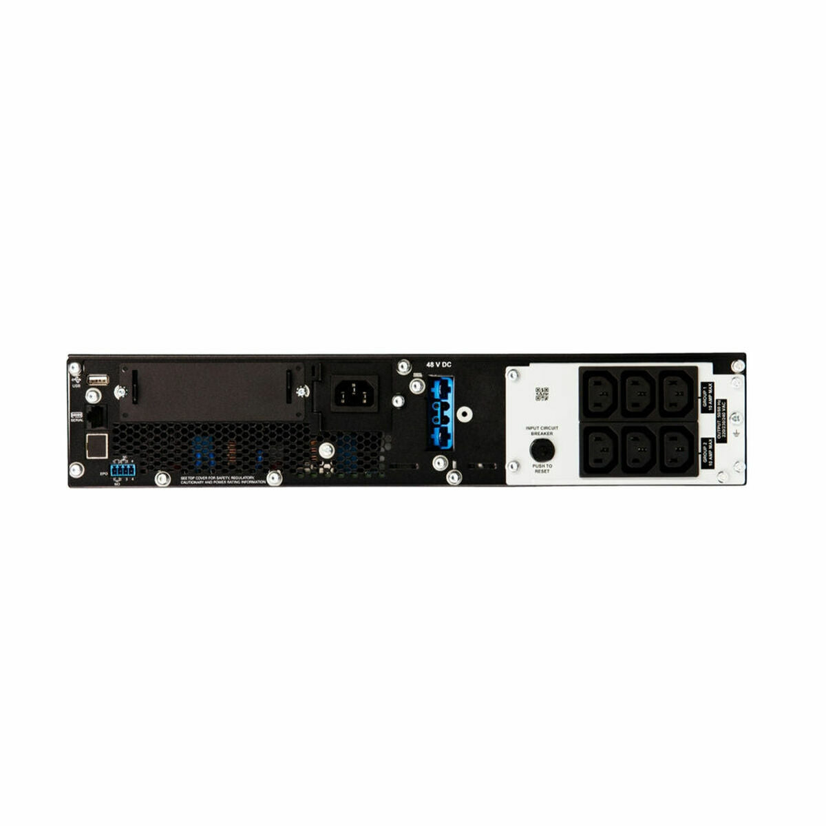 Uninterruptible Power Supply System Interactive UPS APC SRT1500RMXLI 230 W 1500 VA Uninterruptible Power Supply System Interactive UPS APC SRT1500RMXLI 230 W 1500 VA