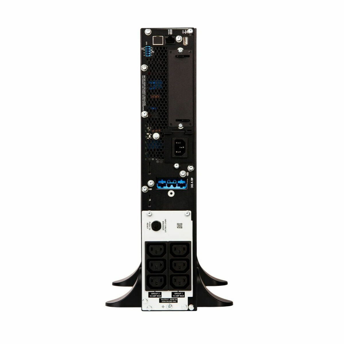 Uninterruptible Power Supply System Interactive UPS APC SRT1500XLI 1500 W 1500 VA Uninterruptible Power Supply System Interactive UPS APC SRT1500XLI 1500 W 1500 VA