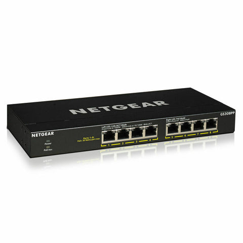 Switch Netgear GS308PP-100EUS RJ-45 Switch Netgear GS308PP-100EUS RJ-45