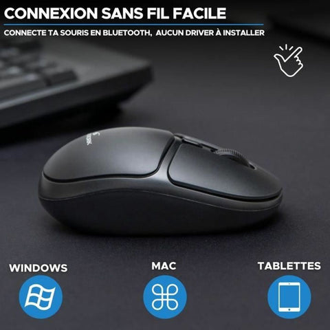 Wireless Mouse Bluestork Office 25 Black Wireless Mouse Bluestork Office 25 Black