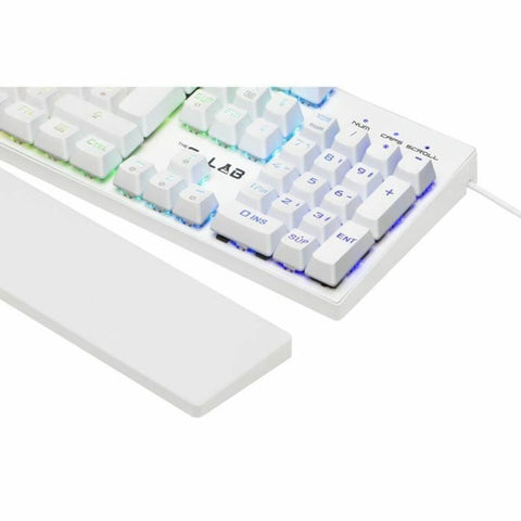 Mechanical keyboard The G-Lab KEYZ RUBIDIUM White Azerty French Mechanical keyboard The G-Lab KEYZ RUBIDIUM White Azerty French