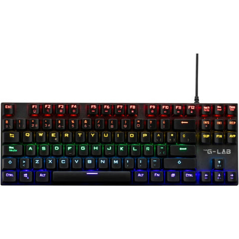 Gaming Keyboard The G-Lab KEYZ-MERCURY TKL/SP Black Gaming Keyboard The G-Lab KEYZ-MERCURY TKL/SP Black