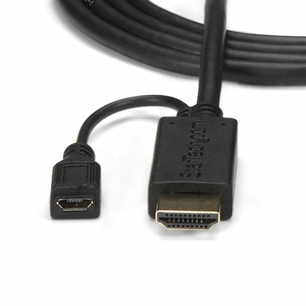 HDMI Cable Startech HD2VGAMM3 0,9 m Micro USB VGA HDMI Cable Startech HD2VGAMM3 0,9 m Micro USB VGA