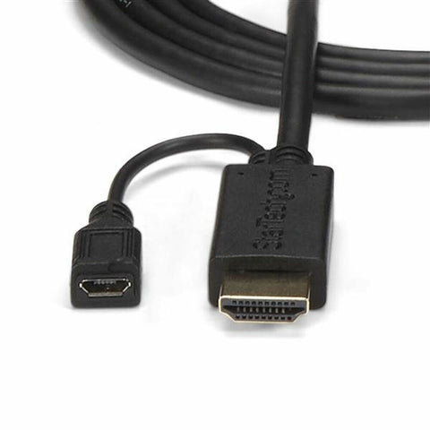 HDMI Cable Startech HD2VGAMM3 0,9 m Micro USB VGA HDMI Cable Startech HD2VGAMM3 0,9 m Micro USB VGA