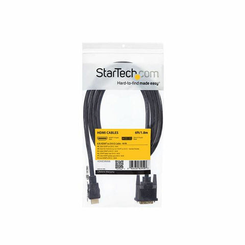 HDMI to DVI adapter Startech HDMIDVIMM6           Black HDMI to DVI adapter Startech HDMIDVIMM6           Black