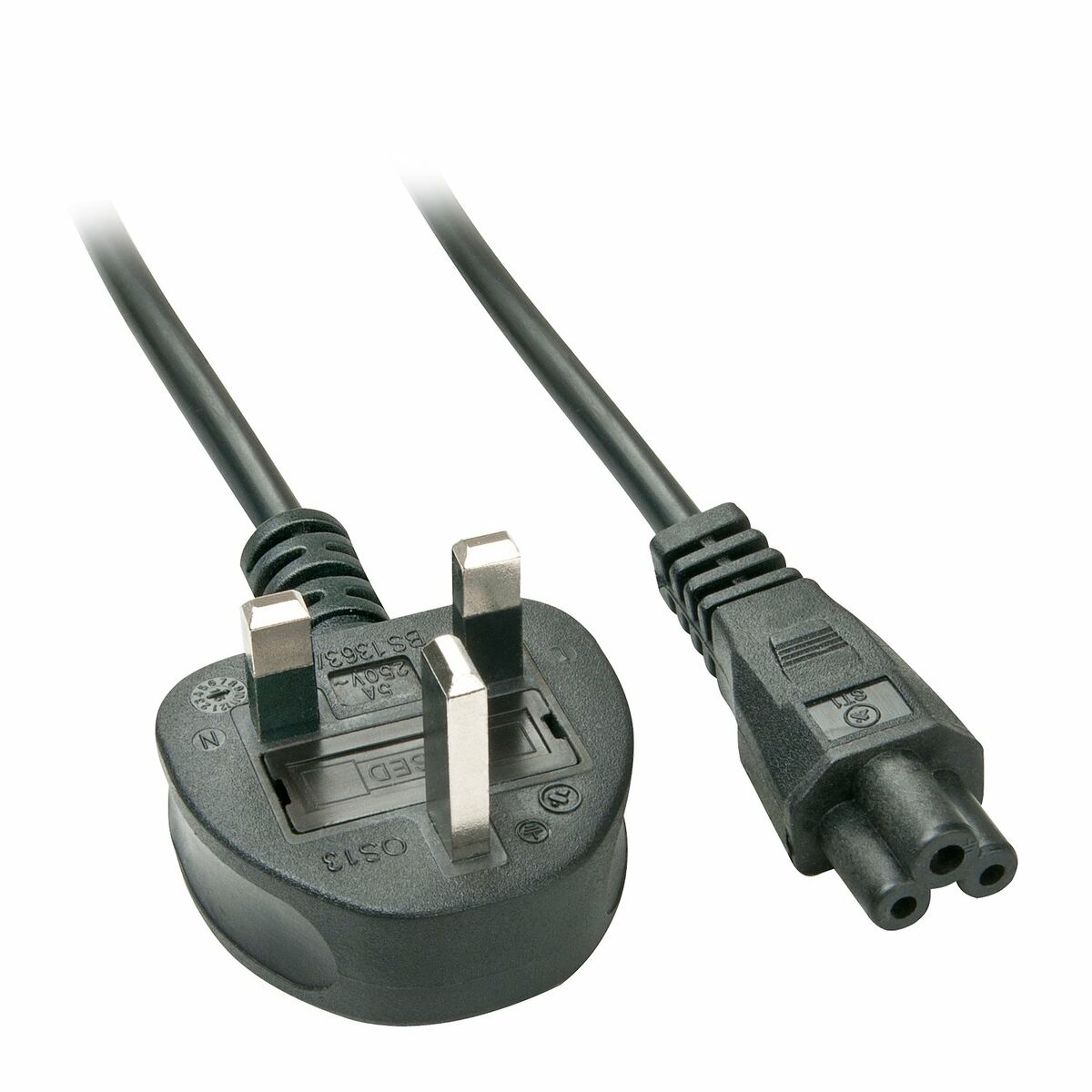 Power Cord UK/IEC C5 LINDY 30409 2 m Power Cord UK/IEC C5 LINDY 30409 2 m