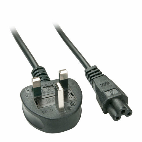Power Cord UK/IEC C5 LINDY 30409 2 m Power Cord UK/IEC C5 LINDY 30409 2 m