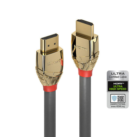 HDMI Cable LINDY 37603 3 m Black Grey HDMI Cable LINDY 37603 3 m Black Grey