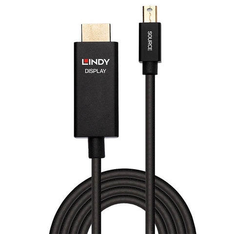 Mini DisplayPort to HDMI Adapter LINDY 40920 Black 50 cm Mini DisplayPort to HDMI Adapter LINDY 40920 Black 50 cm