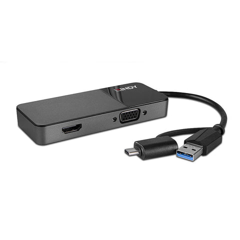 USB Hub LINDY 43354 Black USB Hub LINDY 43354 Black