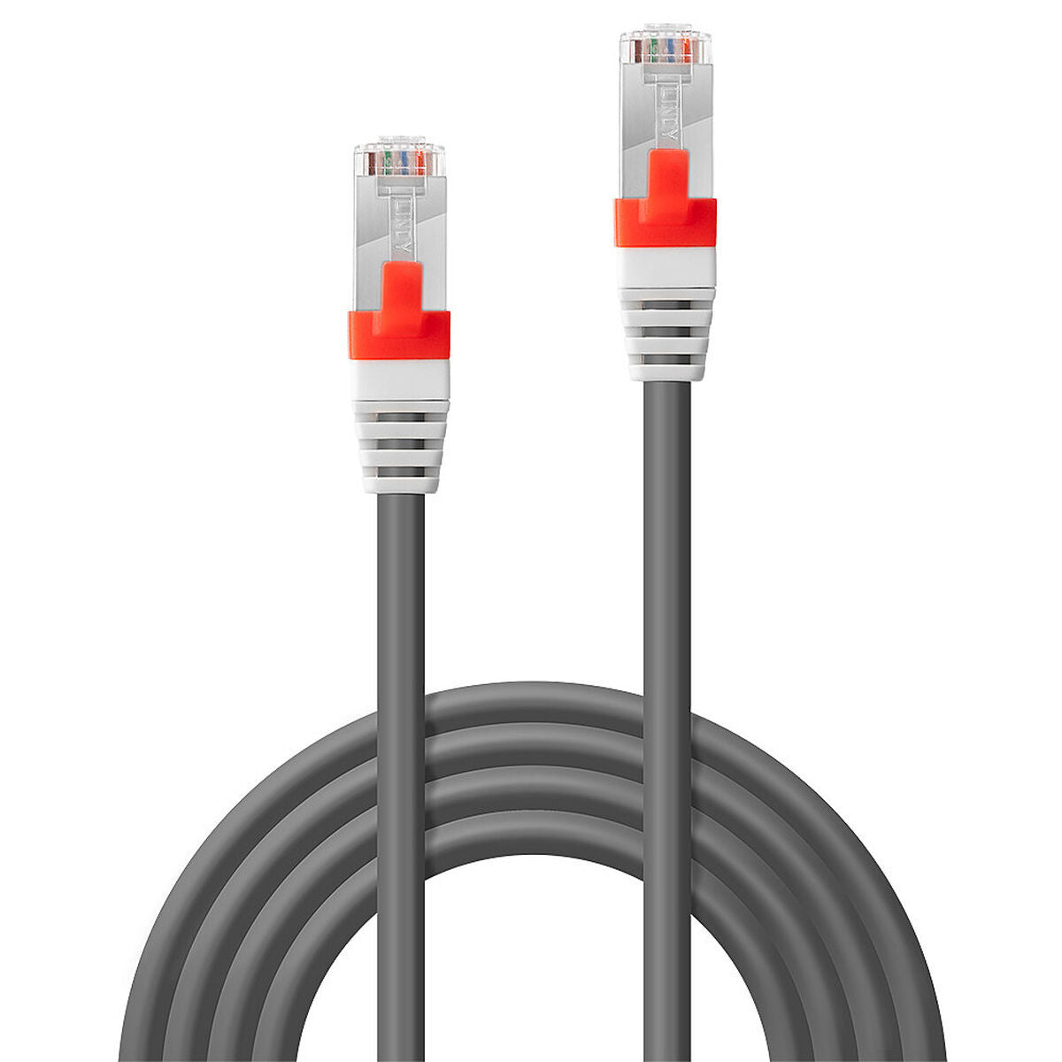 UTP Category 6 Rigid Network Cable LINDY 45352 Grey 1 m 1 Unit UTP Category 6 Rigid Network Cable LINDY 45352 Grey 1 m 1 Unit