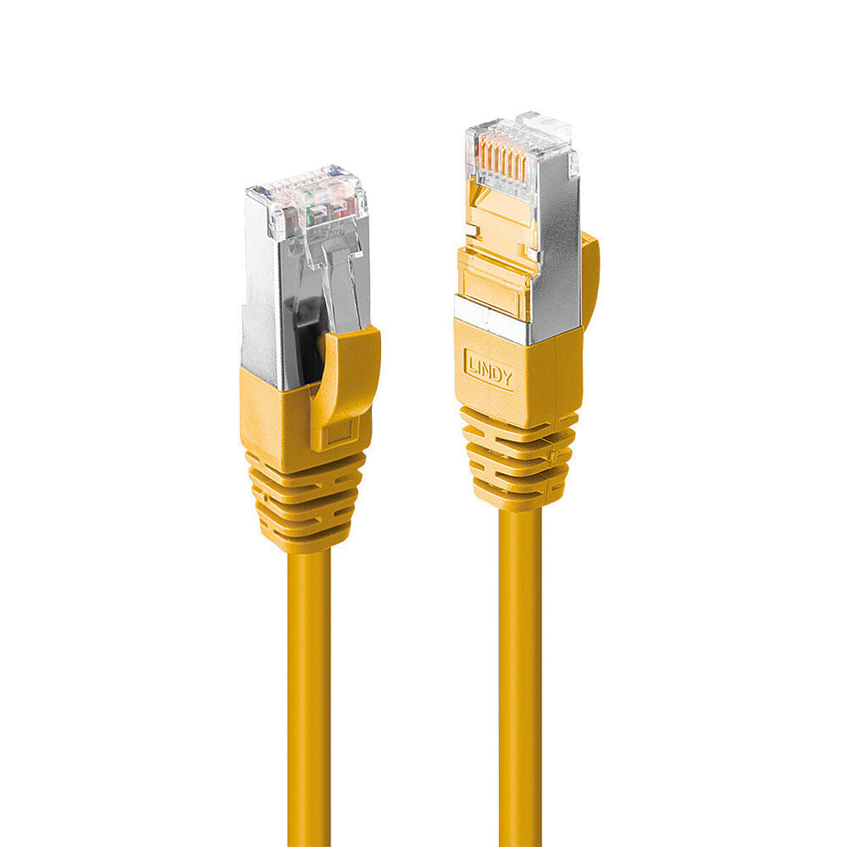 UTP Category 6 Rigid Network Cable LINDY 45983 Yellow 3 m 1 Unit UTP Category 6 Rigid Network Cable LINDY 45983 Yellow 3 m 1 Unit