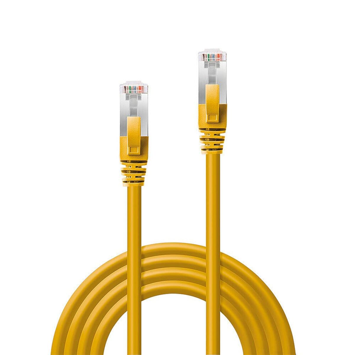 UTP Category 6 Rigid Network Cable LINDY 45983 Yellow 3 m 1 Unit UTP Category 6 Rigid Network Cable LINDY 45983 Yellow 3 m 1 Unit