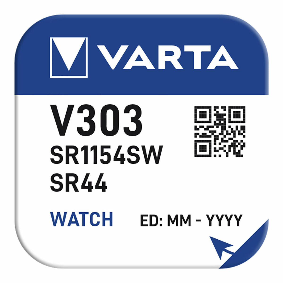 Lithium Button Cell Battery Varta Silver V303 Lithium Button Cell Battery Varta Silver V303